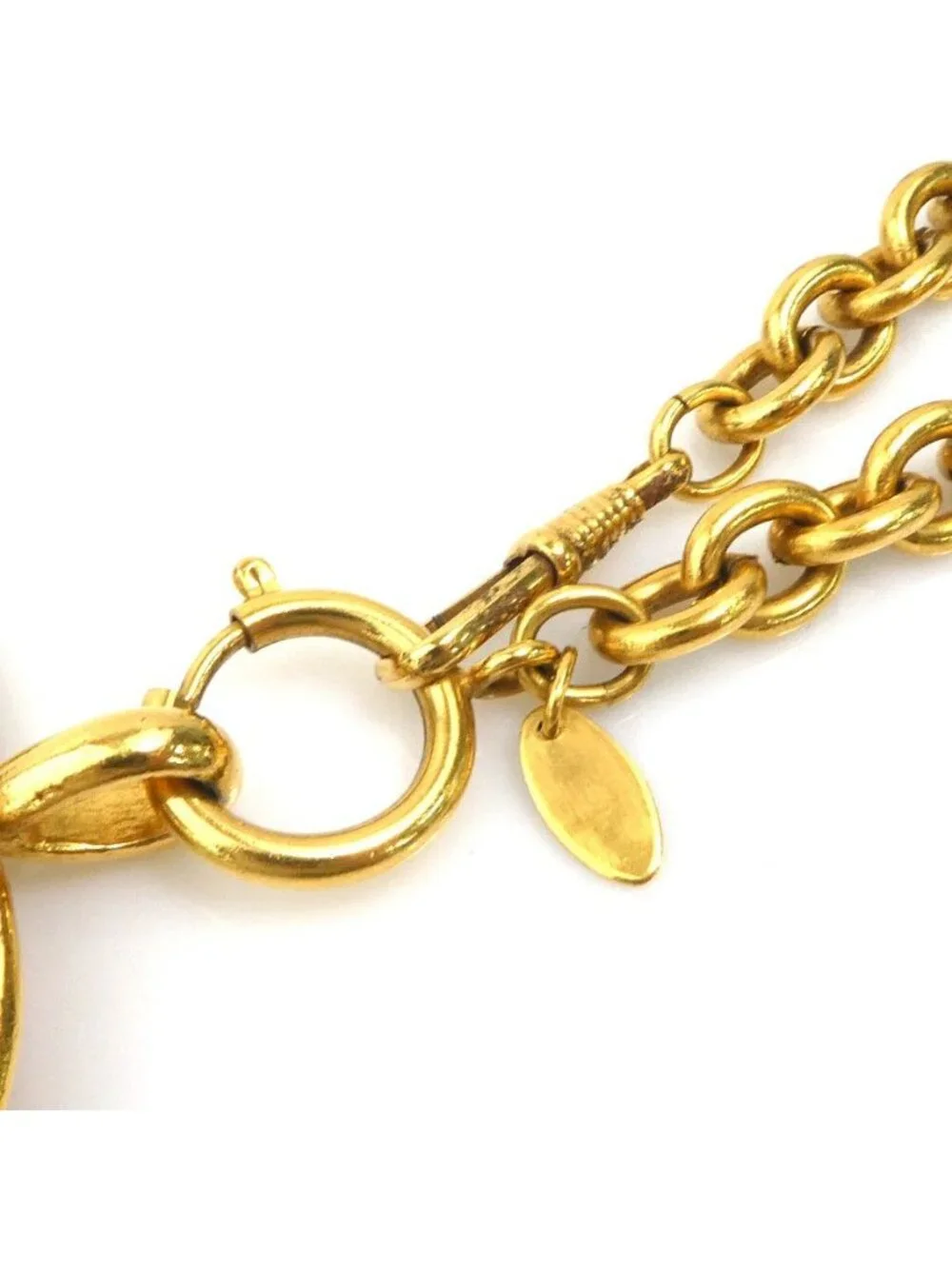 Chanel Necklace CC Logo